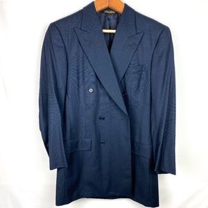 Brooks Brothers Mens Custom Clothiers Blazer Navy